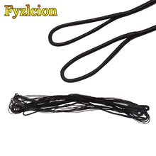 1pc 12 fios de alta resistência arco e flecha bowstrings cordas para arco recurvo longbow acessórios de tiro com arco 48