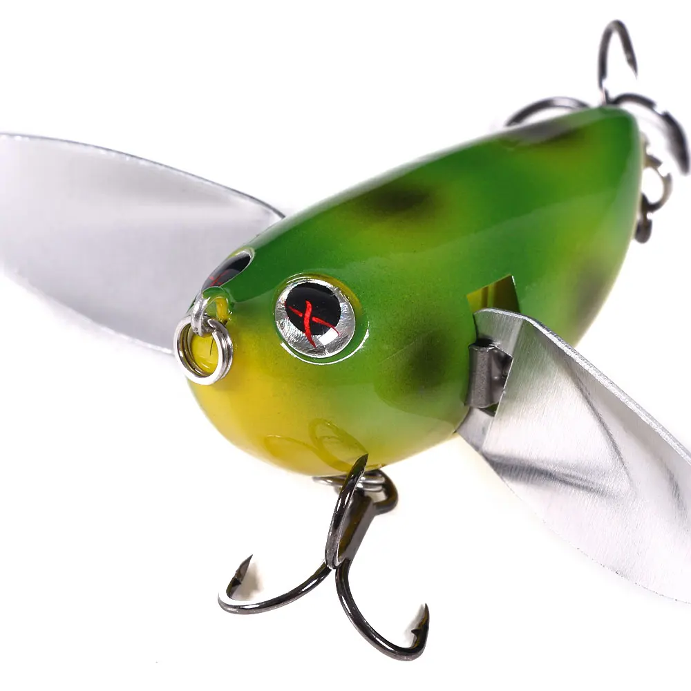 Topwater против насекомых для рыбалки приманки плавающая наживка Топ воды Crankbait воблеры искусственные приманки 6 см 12,5 г