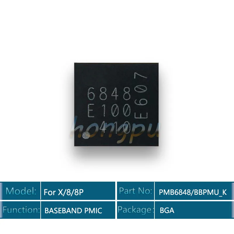 2 шт./лот 100% новый PMB6848 6848 для iPhone x/8/8 Plus/ 8 Plus базовый Диапазон PMIC чип питания IC
