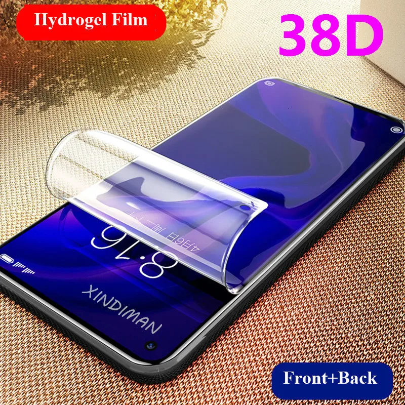 

38D Front+Back hydrogel film for huawei Nova5 5i Nova5pro 5ipro soft screen protector for huawei Nova2 2splus Nova3 3e 3i Nova4