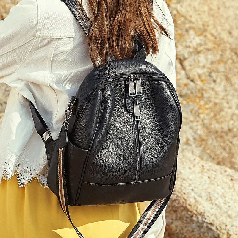 

Leather bag Women's New Style Versatile Fashion Full-grain Leather WOMEN'S bag Soft Leather Women's Casual Bag 1157