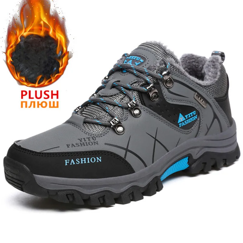 Men Winter Waterproof Leather Hiking Boots Sadoun Sales International