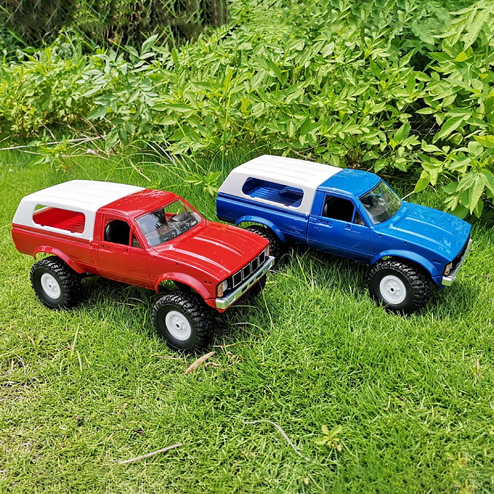 WPL C24 1/16 2,4G RC автомобиль гусеничный внедорожник с фарой 4WD пикап RTR дистанционный автомобиль игрушка Подарки для детей