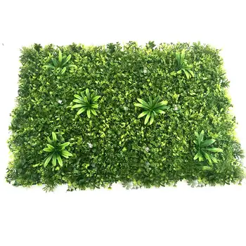 

Artificial Garden Fence Panels Hedge Plants Privacy Screen Grass Lawn For Backyard Home Wall Decorative Outdoor Fence