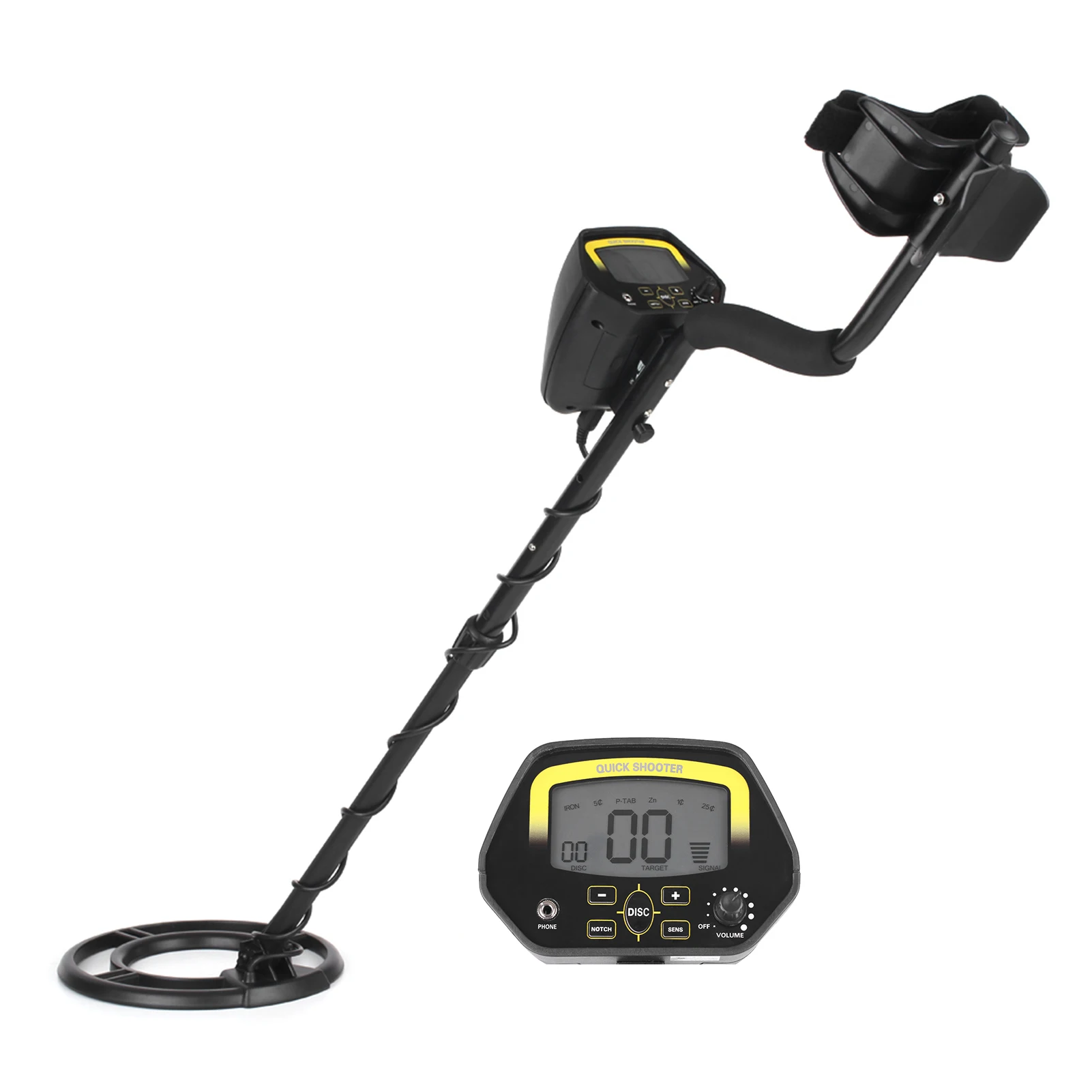 LCD Display Underground Metal Detector Nugget Detector Gold Digger