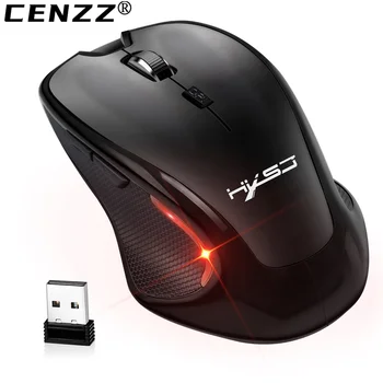 

2.4G wireless mouse office 6 key game dedicated USB mouse 2400dpi speed adjustable dpuer switch computer automatic sleep Gift