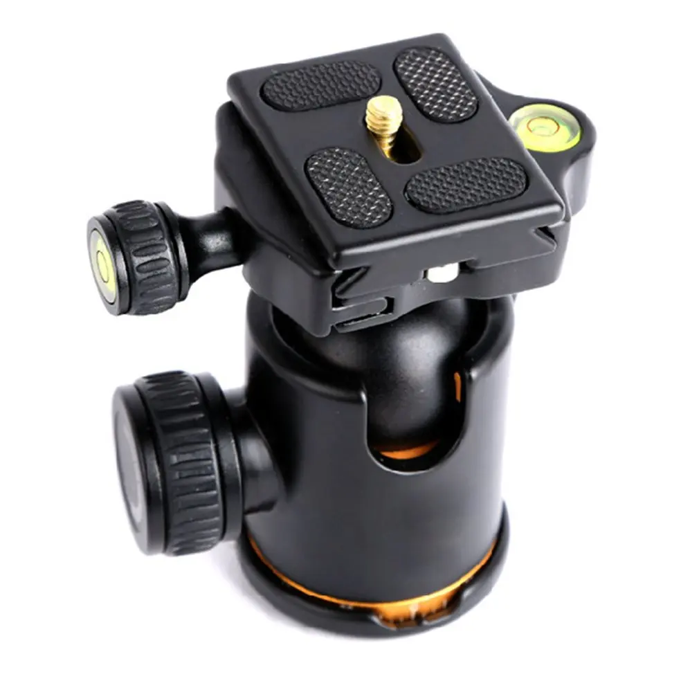 black Q02 SLR Camera Fine-tuning Damping Spherical Head Universal Steering Panoramic Scale Photography Head - Цвет: black