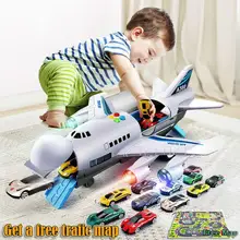 Музыкальная история инерционная детская игрушка самолет моделирование пассажирский самолет детская музыка флэш раннее образование обучающая игрушка самолет