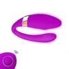 U-Shape Mini Couples Pleasure Toys Anal G spot Vibrator for Women & Men Waterproof Sexy Toys for Couple Flirting Bullet Portable 1