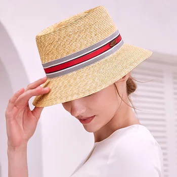 

Sedancasesa Elegant Summer Straw Hat for Women Large Brim Sun Protect Sun Hats Beach Vacation Hats Sun Visor Caps