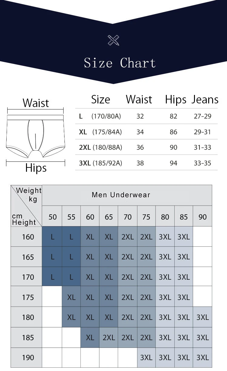 IYUNYI Seamless Mens Underwear Cotton Breathable Underpants Male Pure Panties Shorts Cuecas High Quality Men's Boxer Shorts
