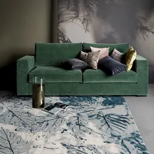 Ретро американский стиль большой размер высокой плотности тканые вилла ковер, старинные украшения дома гостиной ковер