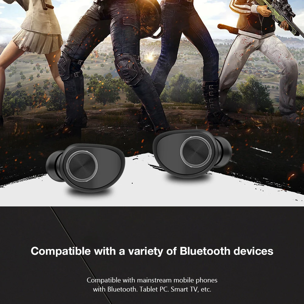 CBAOOO TWS Bluetooth V5.0 наушники беспроводные наушники стереонаушники для занятий спортом водонепроницаемые наушники микрофон гарнитура для iPhone Xiaomi