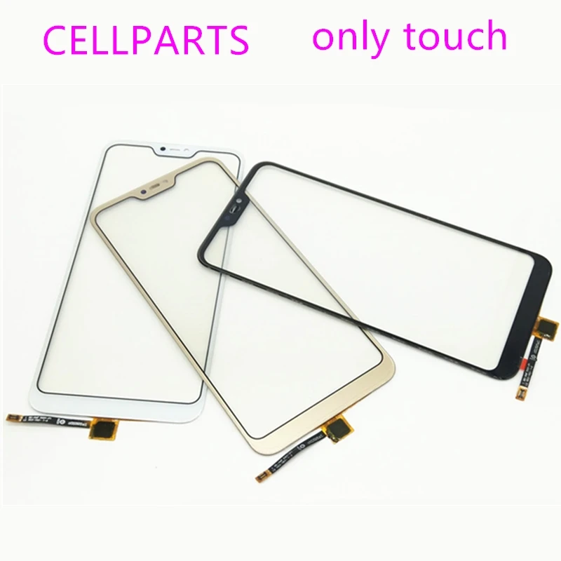 5.84'' For XIAOMI Redmi 6 Pro LCD Display Mi A2 lite Panel Touch Screen Digitizer Glass Assembly With Frame or only touch - Цвет: Black touch(only)