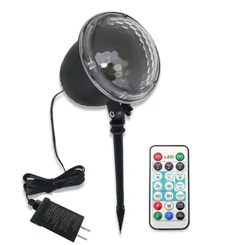 

Festive Projection Lamp Led Christmas Halloween Projection Lamp Hd Pattern Holiday Decoration Lawn Garden Projection Lamp