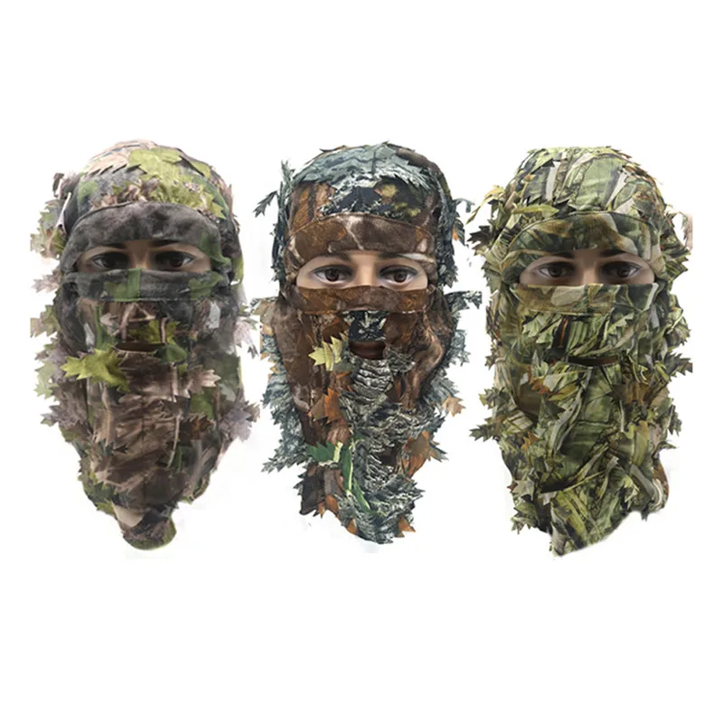 Камуфляжная маска для лица полиэфирная маска для охоты шляпа лес CS лицевая охотничья шляпа