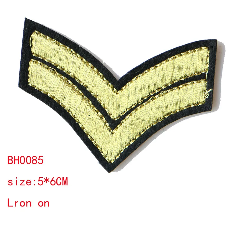 3D 2 Pcs US Marine Corps icon Embroidered Iron on Patches for Clothing DIY Stripes Clothes Patchwork Sticker Custom Badges