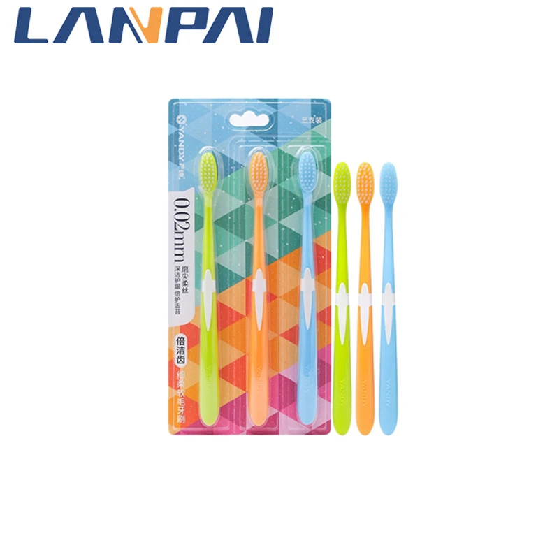 Мягкие игрушки для взрослых Зубная щётка Антибактериальный уход Цвет чистящее средство три шт|Зубные щетки|