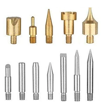 

53 PCS Soldering Iron Set Wood Burning DIY Brass Tool Drawing Lettering Creating Engraver Set Pen Kit Extra Tips Creative Gift