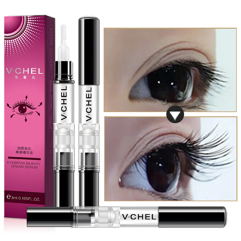 

WXE 3ML Eyelash Growth 7 Days Treatments Moisturizing Eyelash Nourishing Essence for Eyelashes Enhancer Lengthening Thicker