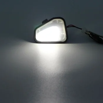

2pcs LED Puddle Mirror Light 18SMD LED Side Mirror Puddle Light Accessory Parts