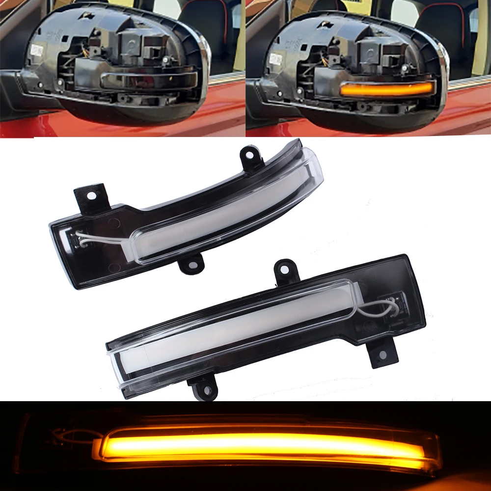 LED Dynamic Turn Signal Light For Mitsubishi Outlander 20102018 2019 2020 Side Mirror Flowing