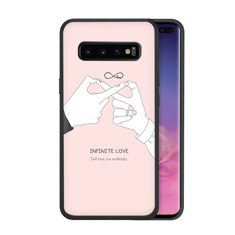 B11 EWAU экзо сердце рисунок силиконовый чехол для телефона для samsung S6 S7 край S8 S9 S10 плюс S10e Note 8, 9, 10, M10 20 30 40 - Цвет: B11