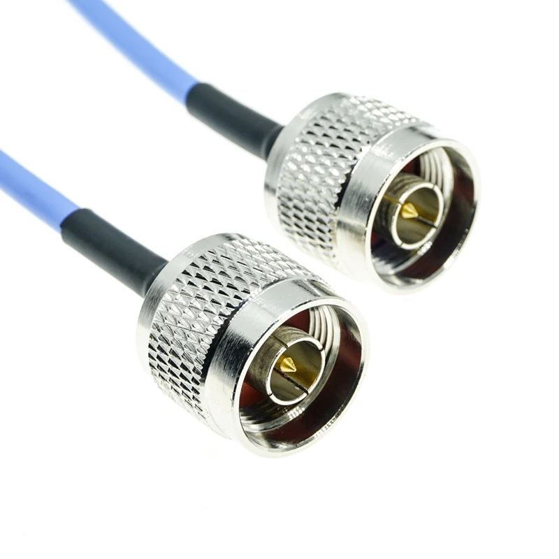 Полугибкий коаксиальный кабель RG405, RG-405, 50 ом, штекер N-типа