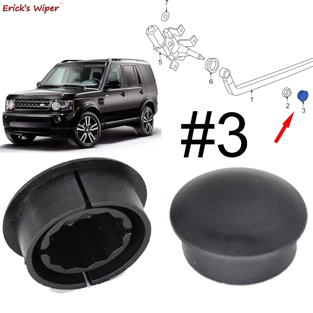 Erick's Wiper Front OR Rear Windshield Wiper Arm Nut Cover Cap For Land