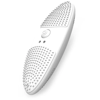 

Facial Cleansing Mini Electric Silicone Sonic Vibration Massage Brush Washing Cleaning Machine Charging Face Brush