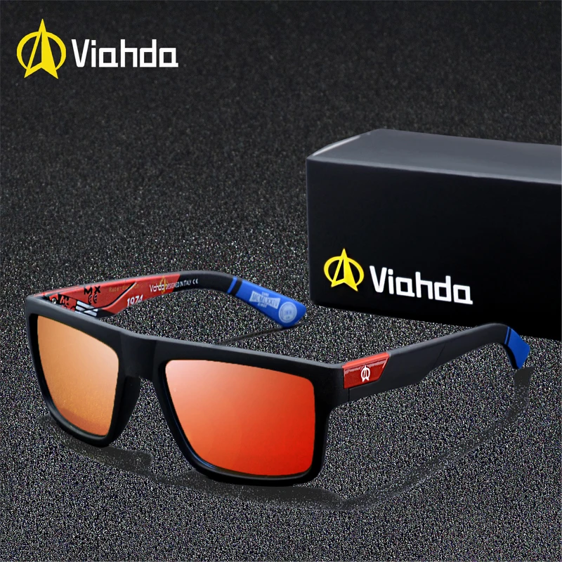 

2019 New Squared Polarized Sunglasses Glasses Men Sport Designer Mormaii Sunglass gafas de sol With Box Brand