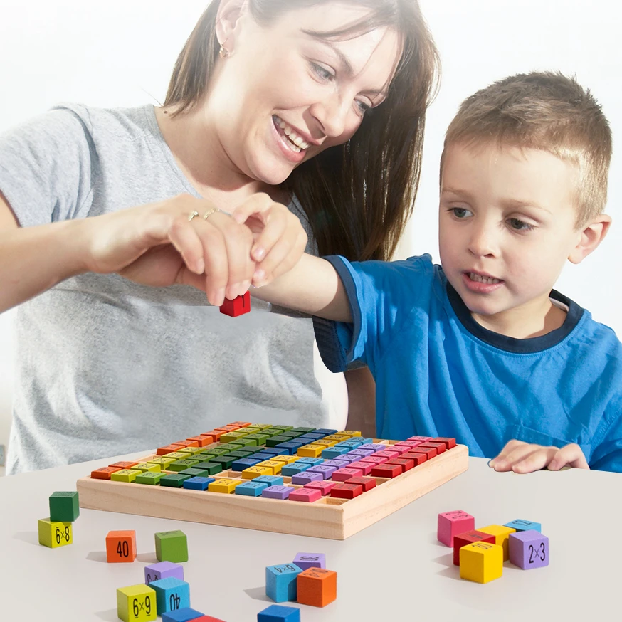 Robotime Montessori Educational Wooden Math Toys Multiplicatio Addition Table Board Game Preschool Learning For Kids Children - Math Toys - AliExpress
