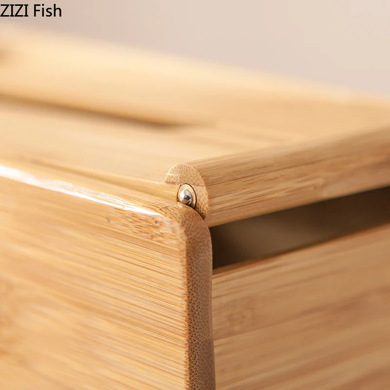 Современные бамбуковые коробки для салфеток Minimalistt для ванной/туалетной бумаги контейнер для салфеток тканевые коробки для домашней кухни посуда для дома
