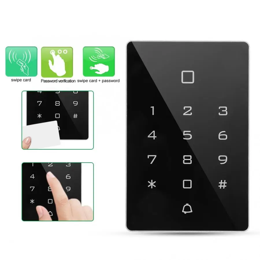 ID Wiegand 26 Touch Keypad Card Reader for Door Access Control System