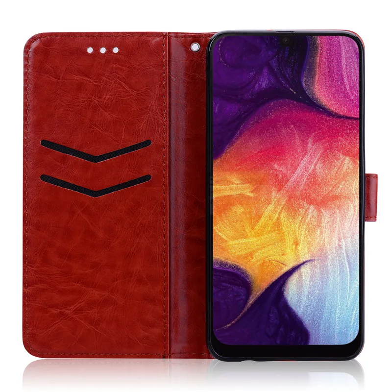 Чехол для samsung Galaxy A50, задняя крышка из ТПУ, кожаный флип-чехол для телефона samsung A50 A 50 A505 A505F, SM-A505F, Coque Fundas