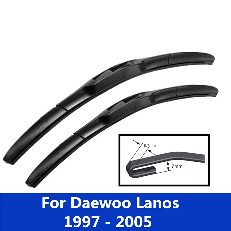 Лезвия очистителей лобового стекла автомобиля для Daewoo Lanos 1997-2005 | Автомобили и