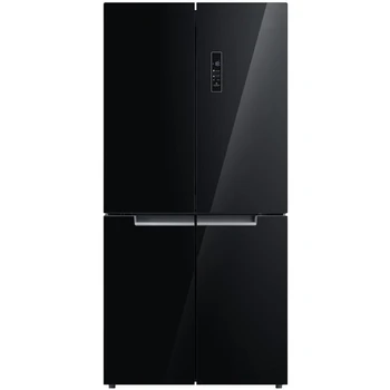 

Refrigerator Daewoo rmm700bg, three-chamber, Black