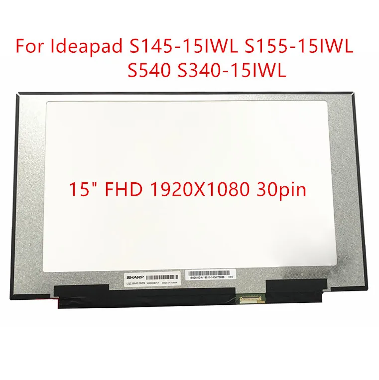 New Original For Laptop Lenovo Ideapad S145 15iwl S155 15iwl S540 S340 15iwl Fhd Lcd Display Screen Laptop Repair Components Aliexpress