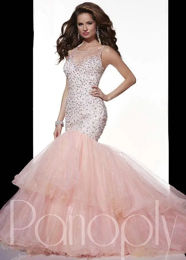 Nieuwe Collectie 2018 Lange Mermaid See Through Boothals Roze Organza Avond Crystal Prom Gown 2018 Moeder Van De Bruid jurken Nieuwe Collectie 2018 Lange Mermaid See Through Boothals Roze Organza Avond Crystal Prom Gown 2018 Moeder Van De Bruid jurken