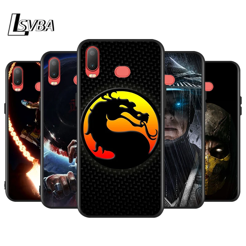 Силиконовый чехол Mortal Kombat для Samsung Galaxy A9 A8 Star A7 A6 A5 A3 Plus 2018 2017 2016 черный телефона |
