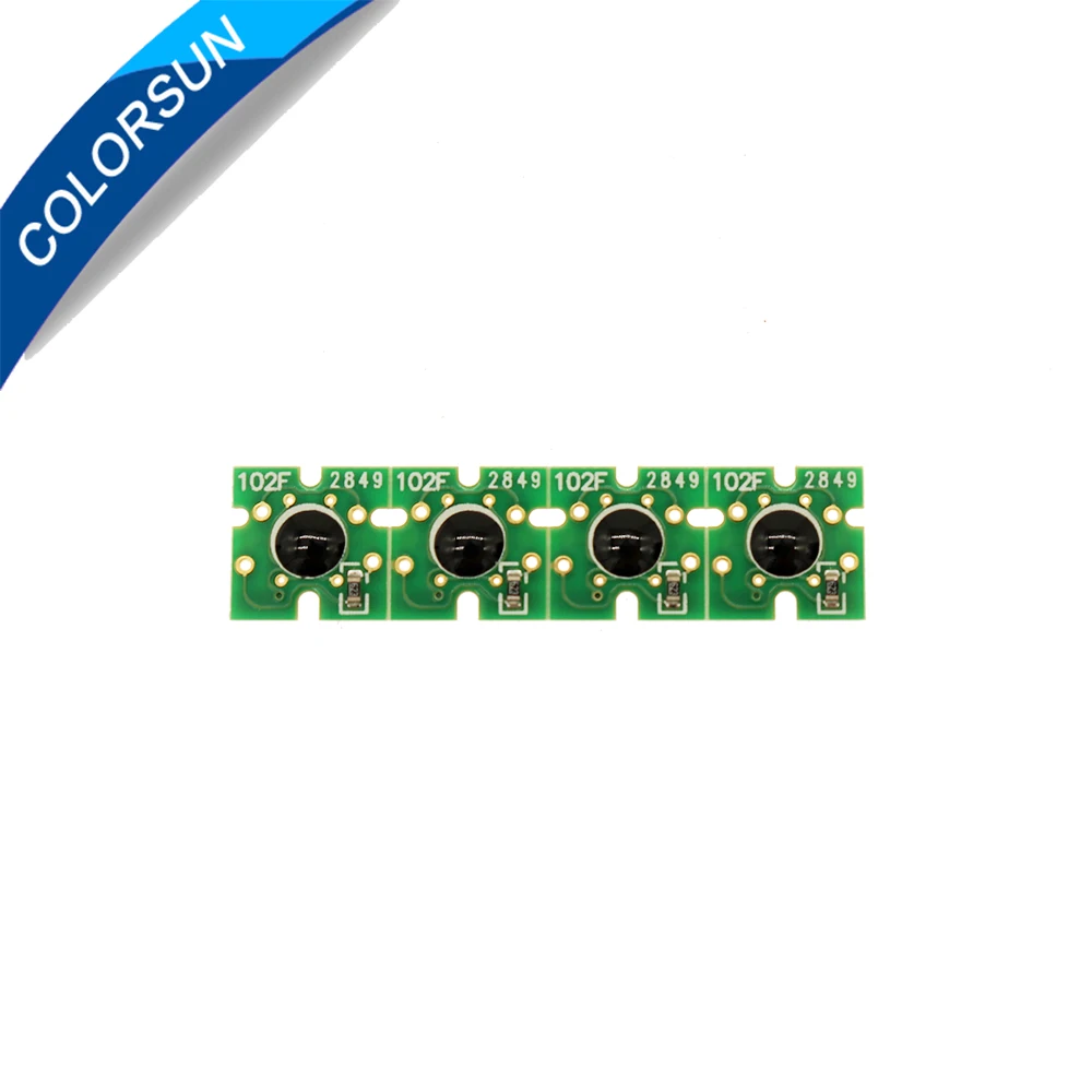 Colorsun T741X T7414 один раз картридж чипы для Epson F7100 F7170 F6200 F7200 F9200 F6270 F7270 F9270 принтер картриджи-чипы