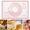 Silicone Baking Mat Kneading Dough Mat Nonstick Rolling Dough Mat with Measurement Silicone Pastry Mat Oven Liner Sheet Bakeware ► Photo 1/6