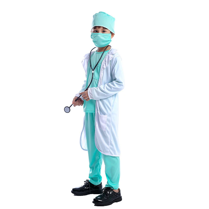 Surgeon Halloween Costume 2022 2022 Doctor Costume Cosplay Boys Girl Hospital Surgeon Dr Uniform Career Dress Up Halloween Costume For Kids Carnival Party Suit Cosplay Costumes Aliexpress