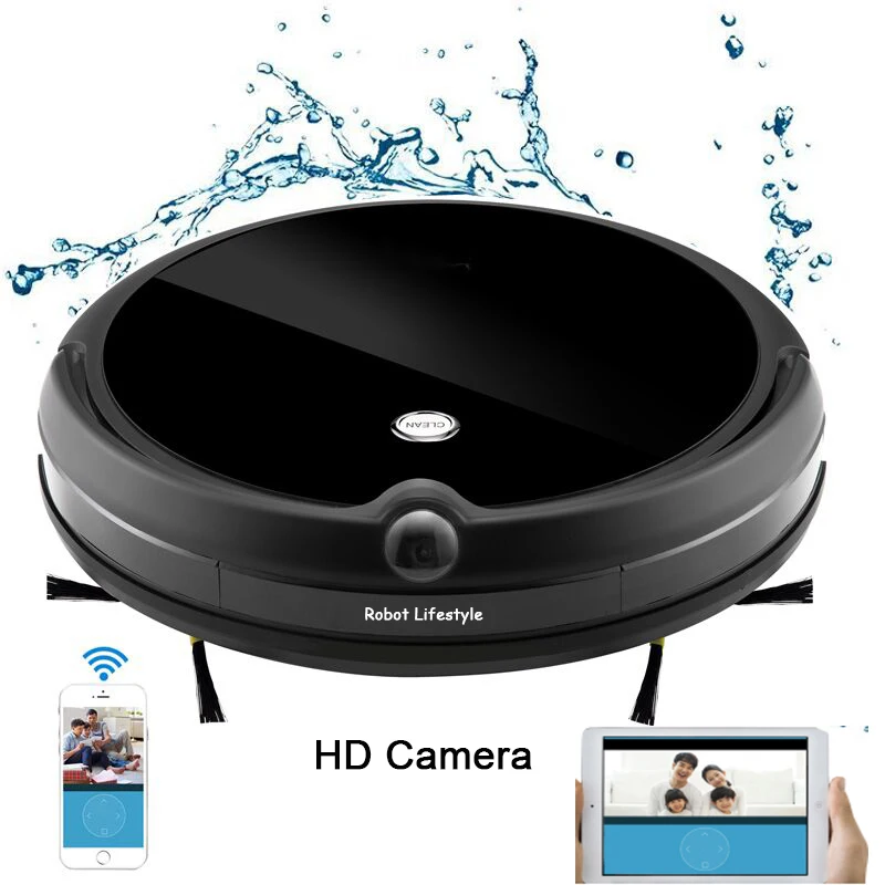 Robot Vacuum Cleaner HD Camera for Home Automatic Sweeping Dust Sterilize Smart Planned Mobile App Remote Control Robot Vacuum Cleaner HD Camera for Home Automatic Sweeping Dust Sterilize Smart Planned Mobile App Remote Control