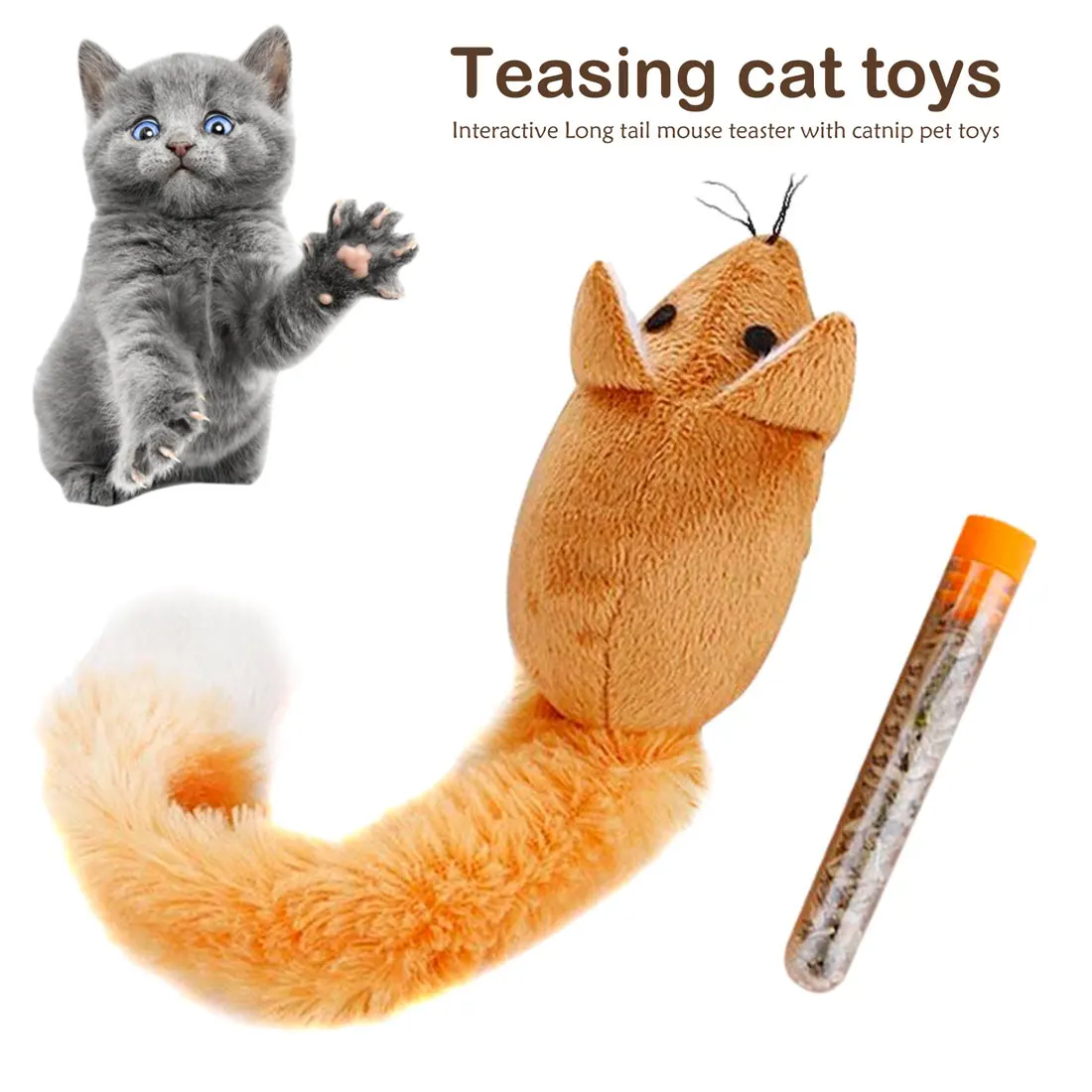 Новая плюшевая игрушка для кошек С Кошачьей Мятой, Мягкая Твердая Интерактивная мышь, игрушки для кошек, Забавный котенок, игрушка для домашних животных, обучающая игра для кошек, товары для кошек