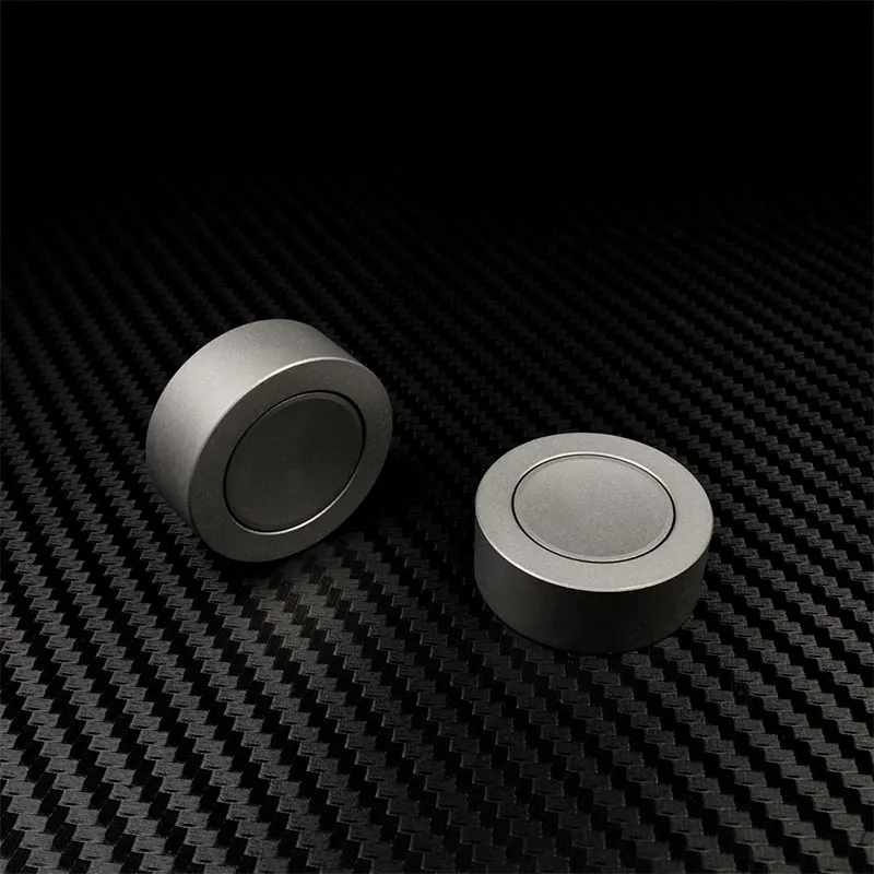 Mini Pocket Round Hand Spinner Brass 