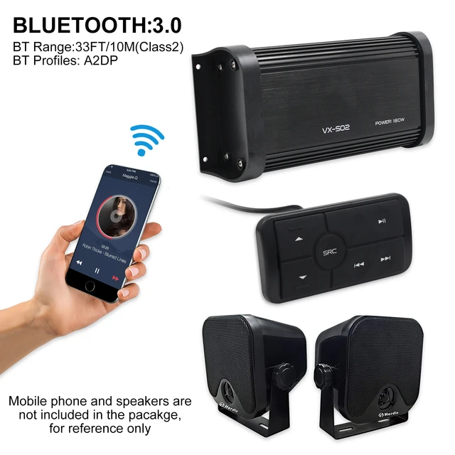 Bluetooth Mini Audio Amplificateur de Puissance Portable