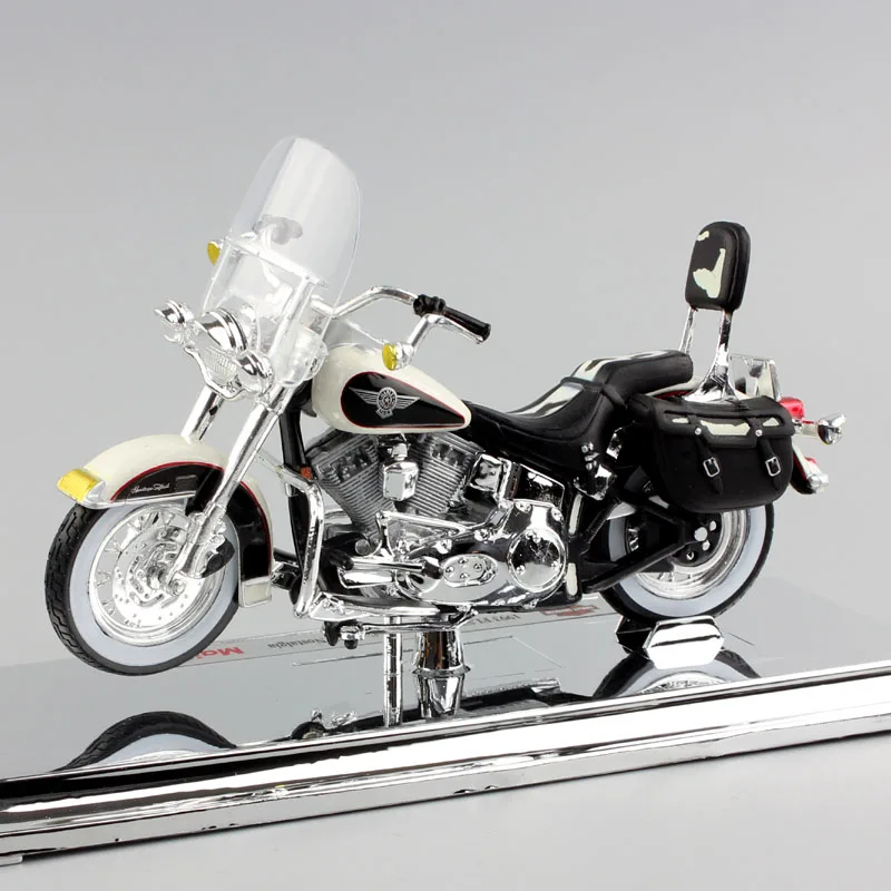 1:18 весы maisto 1993 FLSTN Heritage Softail Nostalgia Moo cow Glide tour Diecasts транспортные средства moto rcycle мото чоппер велосипед игрушки