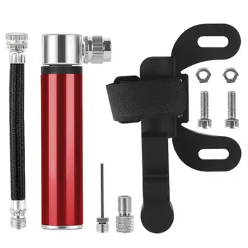 

Aluminum Alloy Mini Cycling Air Pump Mountain Bike Basketball Tyre Tire Pump MTB Accessories Portable Bike Pump