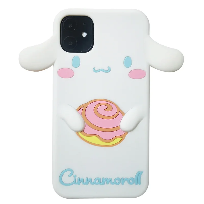 Tide 3D мультфильм pompomprin Cinnamoroll My Melody Dog чехол для телефона для iPhone 11 Pro X XS Max XR 6 6S 7 8 Plus силикагелевый чехол